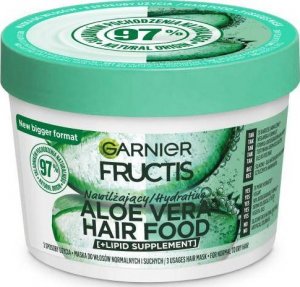 Fructis Hair Food Maska nawilżająca do włosów normalnych i suchych - Aloe Vera 400ml 1