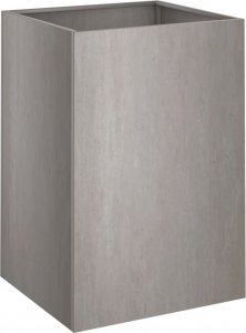 vidaXL Donica, szara, 42x38x75 cm, stal kortenowska 4