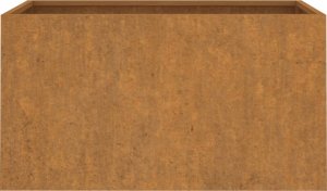 vidaXL Donica, szara, 62x40x39 cm, stal kortenowska 5