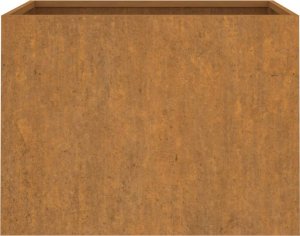 vidaXL Donica, szara, 62x47x46 cm, stal kortenowska 5