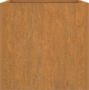 vidaXL Donica, szara, 62x47x46 cm, stal kortenowska 6