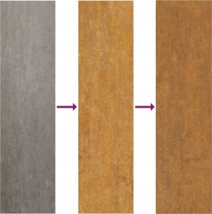 vidaXL Donice, 2 szt., szare, 49x47x46 cm, stal kortenowska 8