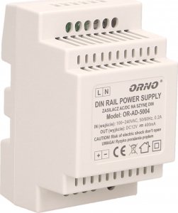 Orno Zasilacz impulsowy na szynę DIN 12V, 0,4A 4