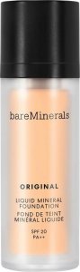 bareMinerals BareMinerals - Original Liquid Mineral Foundation SPF20 mineralny podkład w płynie 09 Light Beige 30ml 1