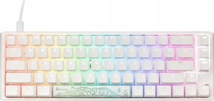 Klawiatura Ducky Ducky One 3 Classic Pure White SF Gaming Tastatur, RGB LED - MX-Silent-Red (US) 1