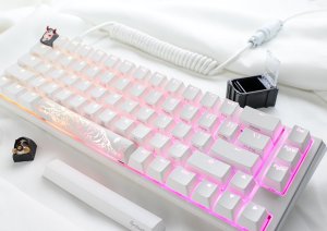 Klawiatura Ducky Ducky One 3 Classic Pure White SF Gaming Tastatur, RGB LED - MX-Silent-Red (US) 18