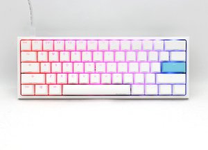 Klawiatura Ducky One 2 Pro Mini White Edition Gaming klawiatura RGB LED - Kailh Brown (US) 2