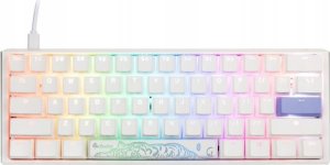 Klawiatura Ducky Ducky One 3 Classic Pure White Mini Gaming Tastatur, RGB LED - MX-Red (US) 1