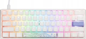 Klawiatura Ducky Ducky One 3 Classic Pure White Mini Gaming Tastatur, RGB LED - MX-Speed-Silver (US) 1