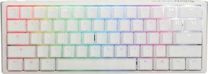 Klawiatura Ducky Ducky One 3 Classic Pure White Mini Gaming Tastatur, RGB LED - MX-Brown (US) 1