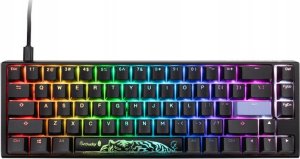 Klawiatura Ducky Ducky One 3 Classic Black/White SF Gaming Tastatur, RGB LED - MX-Speed-Silver (US) 1