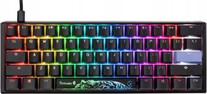 Klawiatura Ducky Ducky One 3 Classic Black/White Mini Gaming Tastatur, RGB LED - MX-Speed-Silver (US) 1