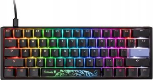 Klawiatura Ducky Ducky One 3 Classic Black/White Mini Gaming Tastatur, RGB LED - MX-Red (US) 1