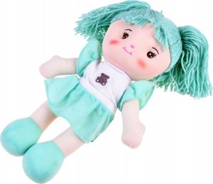 Jokomisiada Lalka szmaciana Zuzia 33cm w miętowej sukni ZA3853 2
