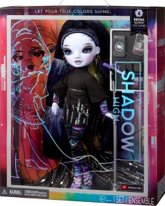 MGA Lalka Shadow High S23 Fashion Doll - Reina Glitch Crowne 8