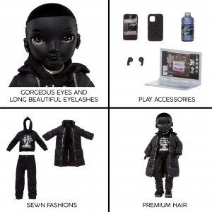 MGA Lalka Shadow High S23 Fashion Doll - Rexx Mcqueen 5