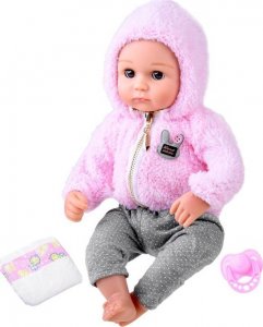 Jokomisiada Lalka bobas 43 cm gumowa miękki brzuszek ZA4283 3