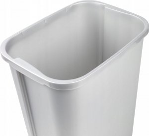 Kosz na śmieci OKT Kosz na Śmieci 25L Kubeł z Obrotową Klapą Srebrny 6