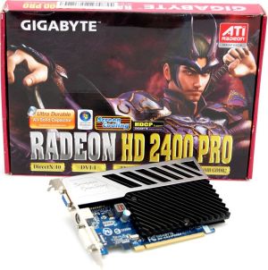Karta graficzna Gigabyte Radeon HD 2400 Pro 256MB HD2400PRO PCI-E 256MB DDR2 64BIT 4