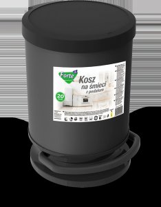 Kosz na śmieci Lumarko Kosz Na Śmieci Z Pedałem 20l Okrągły Antracyt Lumarko! 2