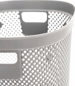 Kosz na śmieci HOBBY LIFE Kosz na odpady śmieci biurowy szary 12,5 l 4