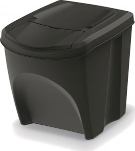 Kosz na śmieci Prosperplast Kosz na śmieci Keden SORTI BOX - czarny recykling 2