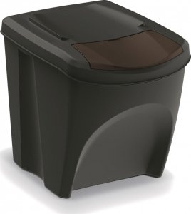 Kosz na śmieci Prosperplast Kosz na śmieci Keden SORTI BOX - czarny recykling 8