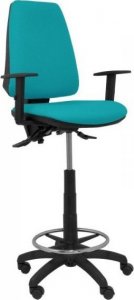 Krzesło biurowe P&C Taboret Elche P&C 39B10RN Turkusowy 1