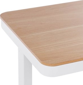 Biurko Beliani Kenly Białe 120 cm x 60 cm 2