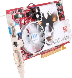 Karta graficzna Sapphire Radeon X1650 512MB X1650 AGP 512MB DDR2 DVI TV BULK 1