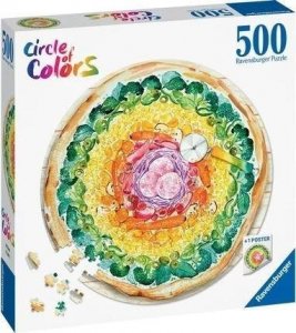 Ravensburger Puzzle 500 Paleta kolorów: pizza 1