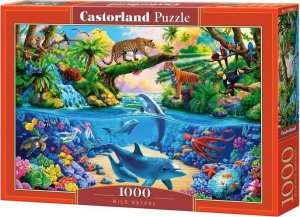 Castorland Puzzle 1000 element?w Dzika natura, delfiny 1