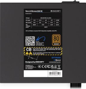Zasilacz Endorfy Vero L5 Bronze 600W (EY7A005) 6