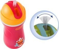 Chicco CHICCO KUBEK NIEKAPEK TERMICZNY ZE SŁOMKĄ 14M+ CHICCO KUBEK TERMICZNY 266 ML 8