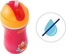 Chicco CHICCO KUBEK NIEKAPEK TERMICZNY ZE SŁOMKĄ 14M+ CHICCO KUBEK TERMICZNY 266 ML 9