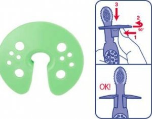 Chicco CHICCO ZESTAW SZCZOTECZEK DO DZIĄSEŁ I ZĘBÓW SZCZOTECZKA DO ZĘBÓW, SZCZORECZKA DO DZIĄSEŁ 4