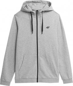 4f Bluza Chłodny Jasny Szary Melanż TSWSM354 r. M 1