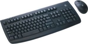 Klawiatura + mysz Logitech Deluxe 660 OEM czarny 2