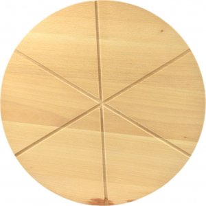 Deska do krojenia Gerhaus Deska drewniana do krojenia PIZZY serów 35 cm 1