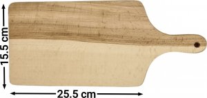 Deska do krojenia Gerhaus Deska drewniana do krojenia z rączką 35 x 15,5 cm 6