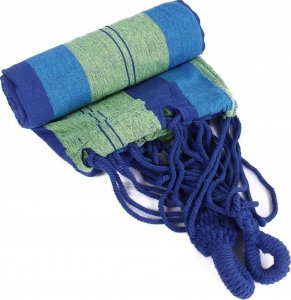 AgdExpert Hamak ogrodowy wiszący bujak pokrowiec 230x150 cm 4