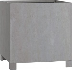 vidaXL Donice na nóżkach, 2 szt., szare, 42x40x43 cm, stal kortenowska 4