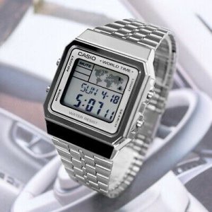 Zegarek Casio ZEGAREK MĘSKI CASIO VINTAGE A500WA-7 (zd158b) 3