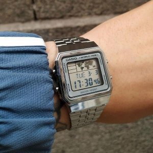 Zegarek Casio ZEGAREK MĘSKI CASIO VINTAGE A500WA-7 (zd158b) 5
