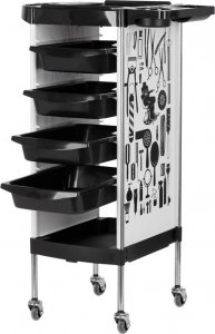 Gabbiano GABBIANO POMOCNIK FRYZJERSKI X11-9 BIAŁY GRAFIKA 2