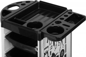 Gabbiano GABBIANO POMOCNIK FRYZJERSKI X11-9 BIAŁY GRAFIKA 5