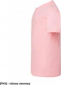 JHK T-shirt JHK TSRA 150 - męski z krótkim rękawem wzmocniony lycrą ściągacz, 100% bawełna, 155-160g - fuksja XS 112