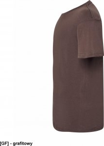 JHK T-shirt JHK TSRA 150 - męski z krótkim rękawem wzmocniony lycrą ściągacz, 100% bawełna, 155-160g - fuksja XS 12