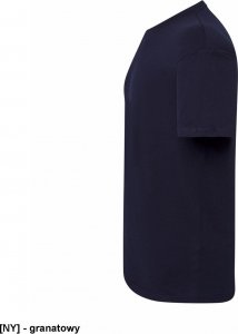 JHK T-shirt JHK TSRA 150 - męski z krótkim rękawem wzmocniony lycrą ściągacz, 100% bawełna, 155-160g - fuksja XS 143