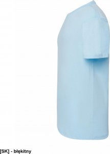 JHK T-shirt JHK TSRA 150 - męski z krótkim rękawem wzmocniony lycrą ściągacz, 100% bawełna, 155-160g - fuksja XS 149